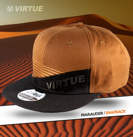 Virtue Marauder Snapback Hat - Black / Brown