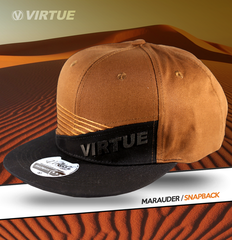Virtue Marauder Snapback Hat - Black / Brown
