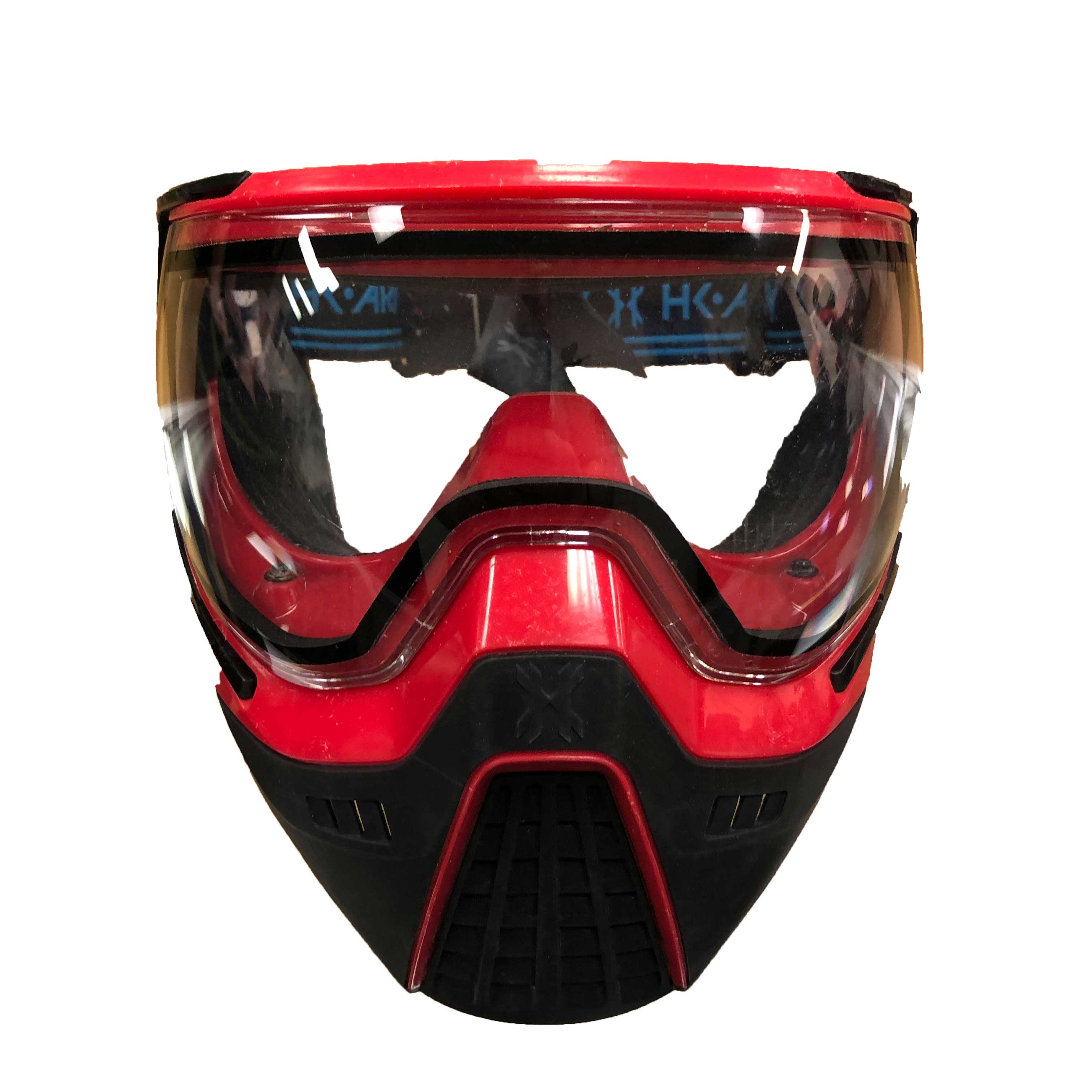 Used HK KLR Paintball Mask - Red