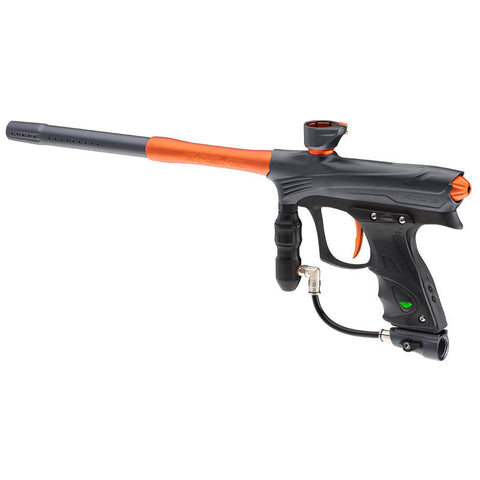 DYE Rize Maxxed Paintball Gun   Gray with Orange