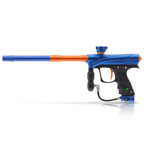 DYE Rize Maxxed Paintball Gun   Blue with Orange