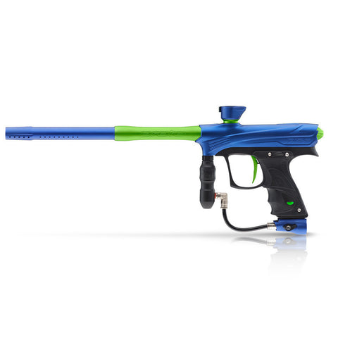 DYE Rize Maxxed Paintball Gun   Blue with Lime