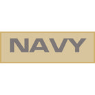 Navy Patch Small (Tan)