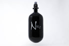 Ninja SL2 77/4500 Carbon Fiber Paintball Tank - Black/White - Standard Adjustable Regulator