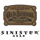 Sinister Gear "Old School" PVC Patch - Brown