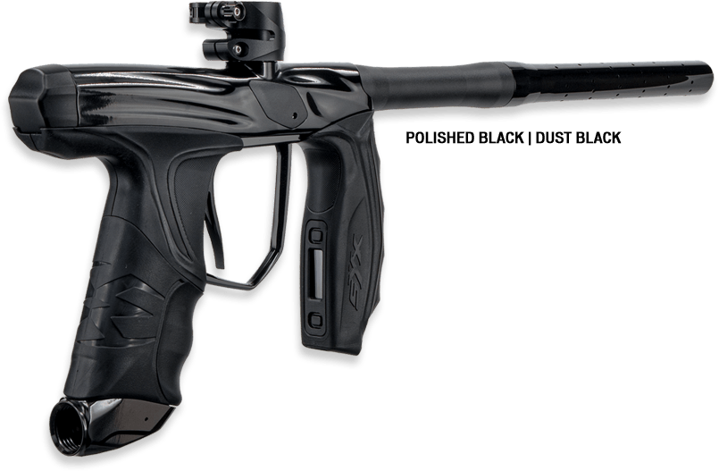 Empire Syx 1.5 Paintball Marker - Polished Black/Dust Black