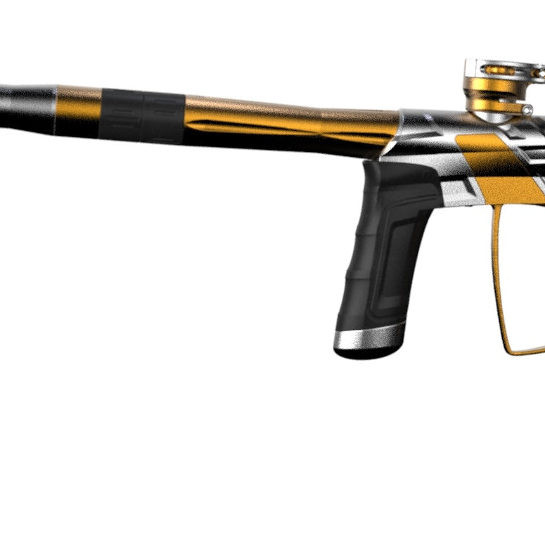 Macdev Prime XTS Paintball Gun - Zeus (Silver/Gold)