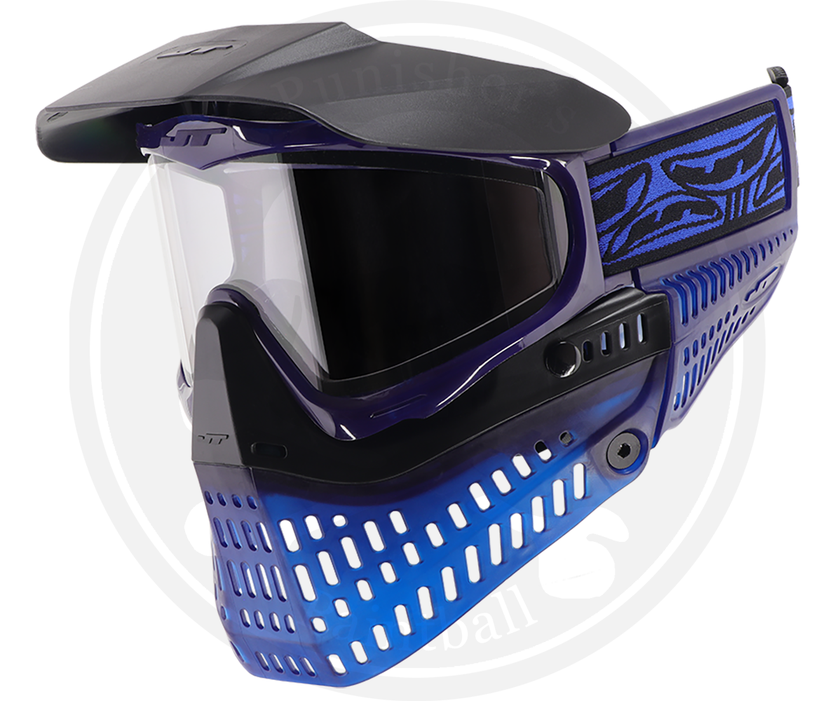 JT Proflex Paintball Mask - LE Translucent Ice Blue