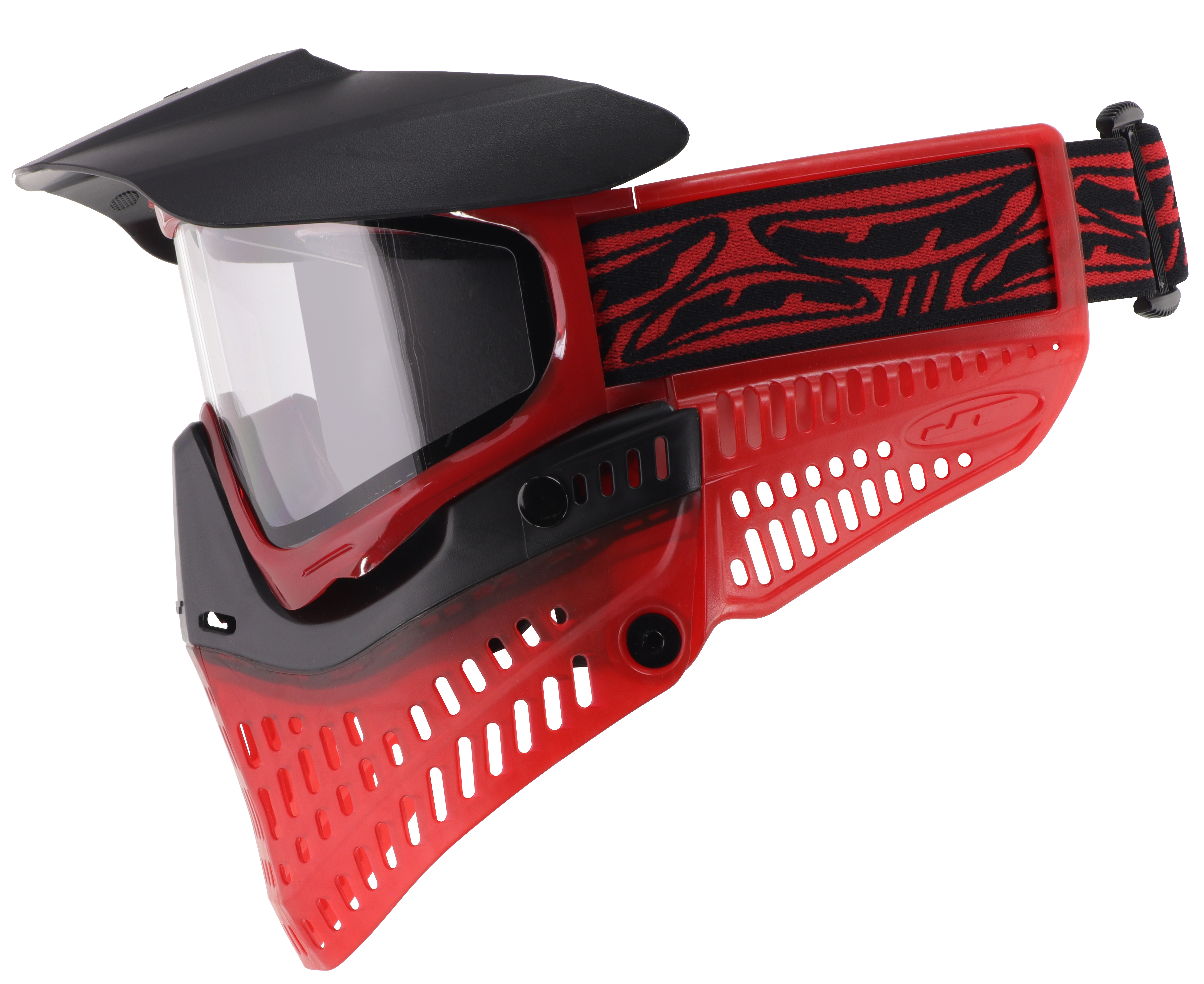 JT Proflex Paintball Mask - LE Translucent Ice Red