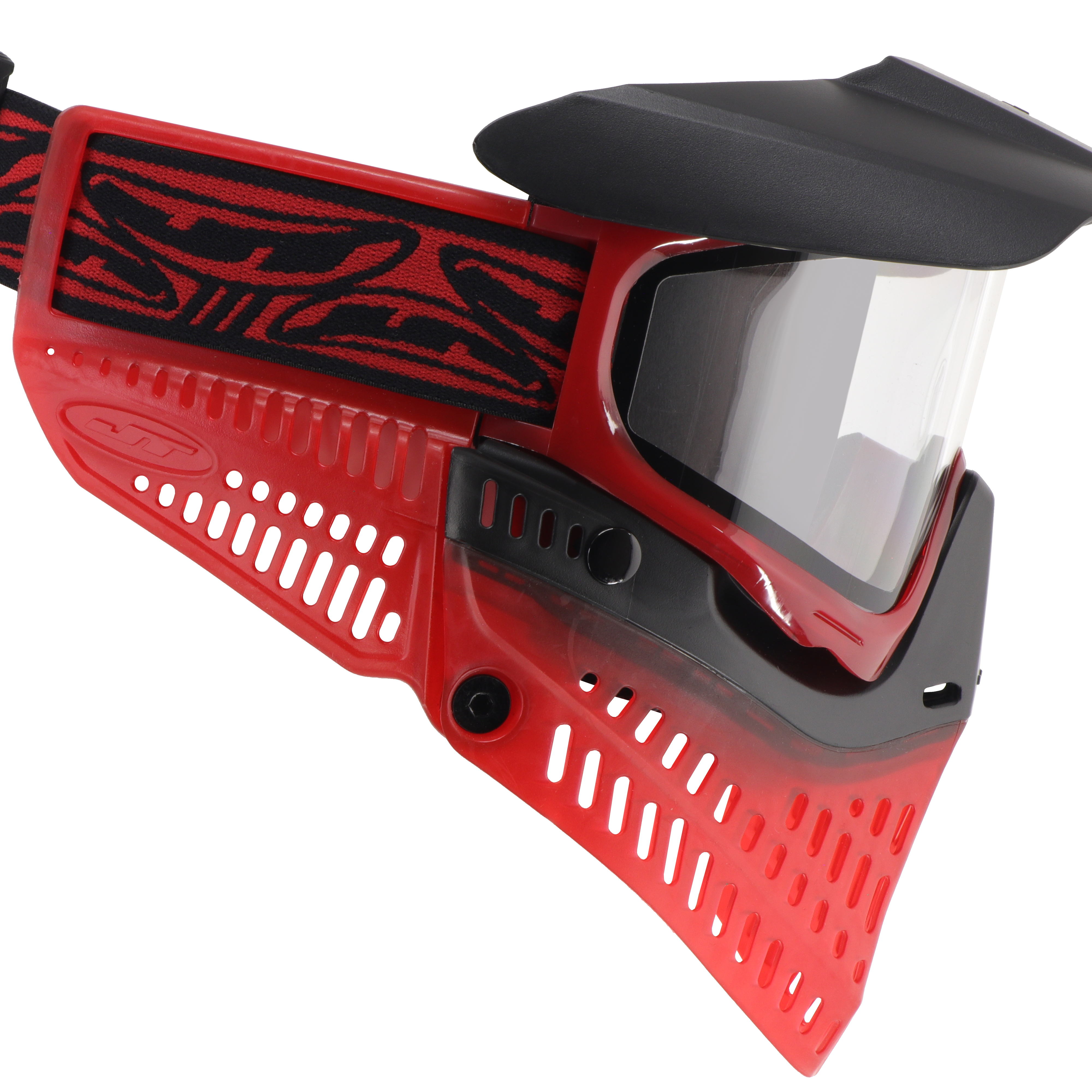 JT Proflex Paintball Mask - LE Translucent Ice Red