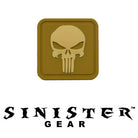 Sinister Gear "Punisher Pendant" PVC Patch - Green