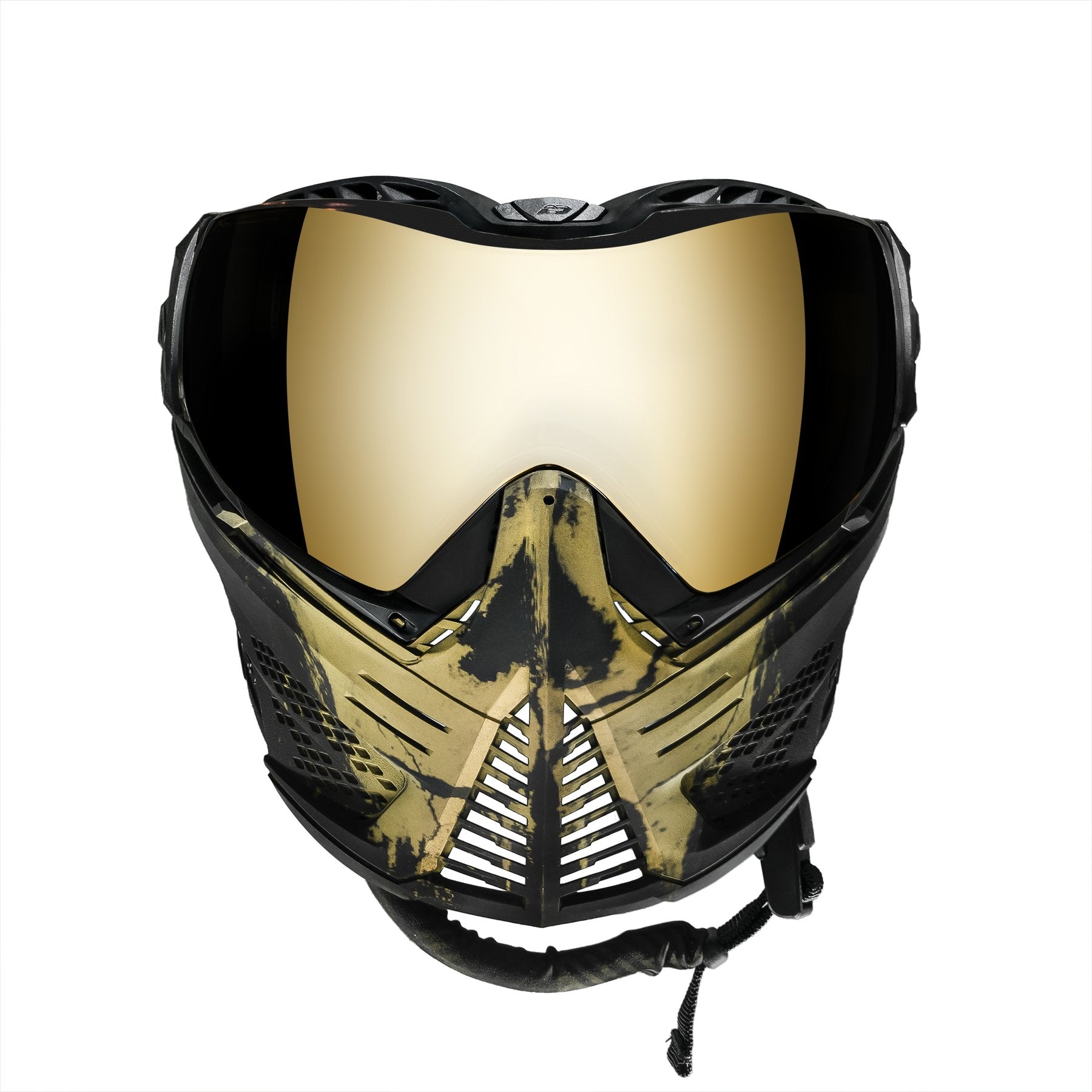 Push Unite Paintball Goggle - LE Infamous Gold Skull