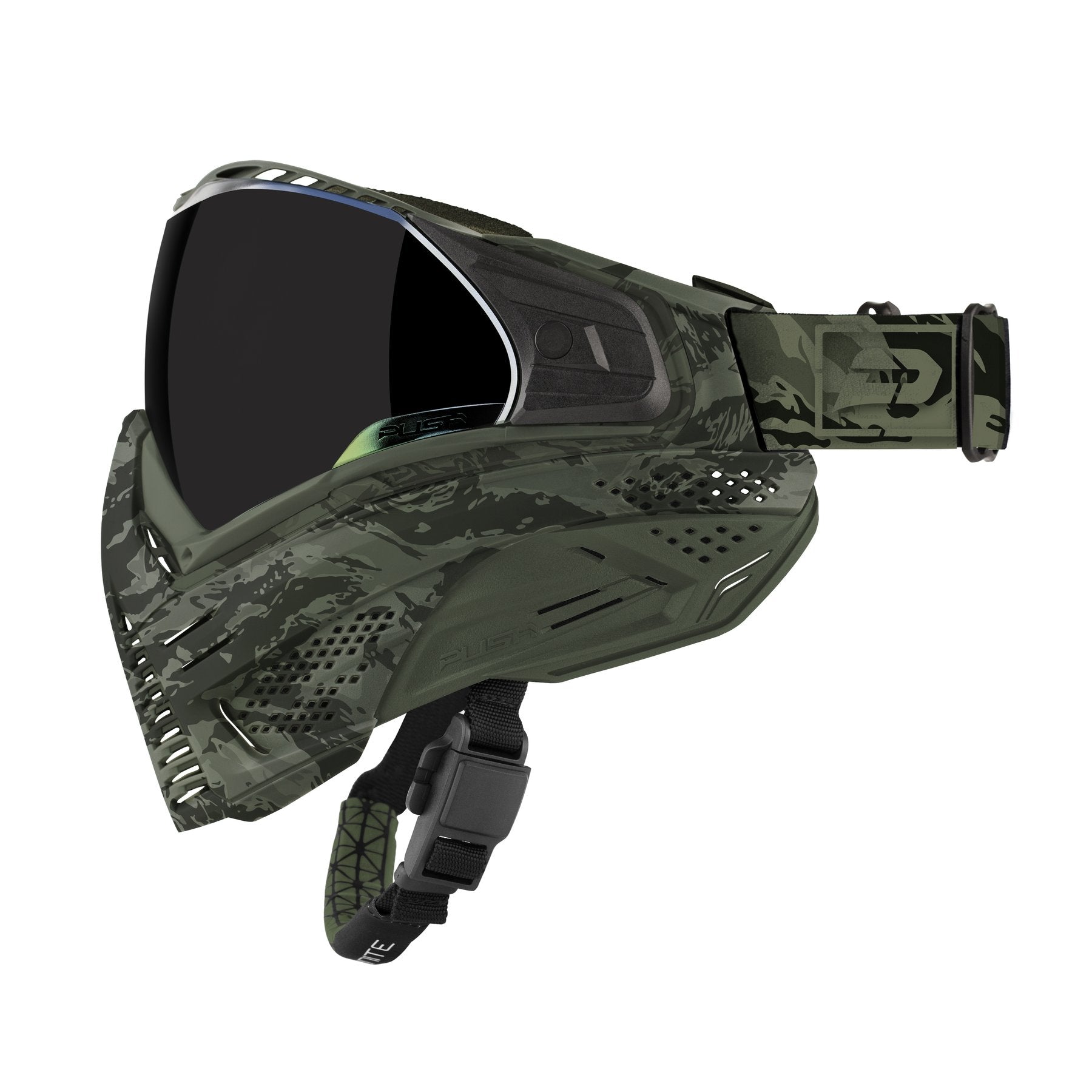 Push Unite Paintball Goggle - Olive Camo