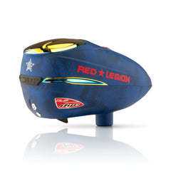 Dye Rotor R2 Paintball Loader - Russian Legion - Blue/Red