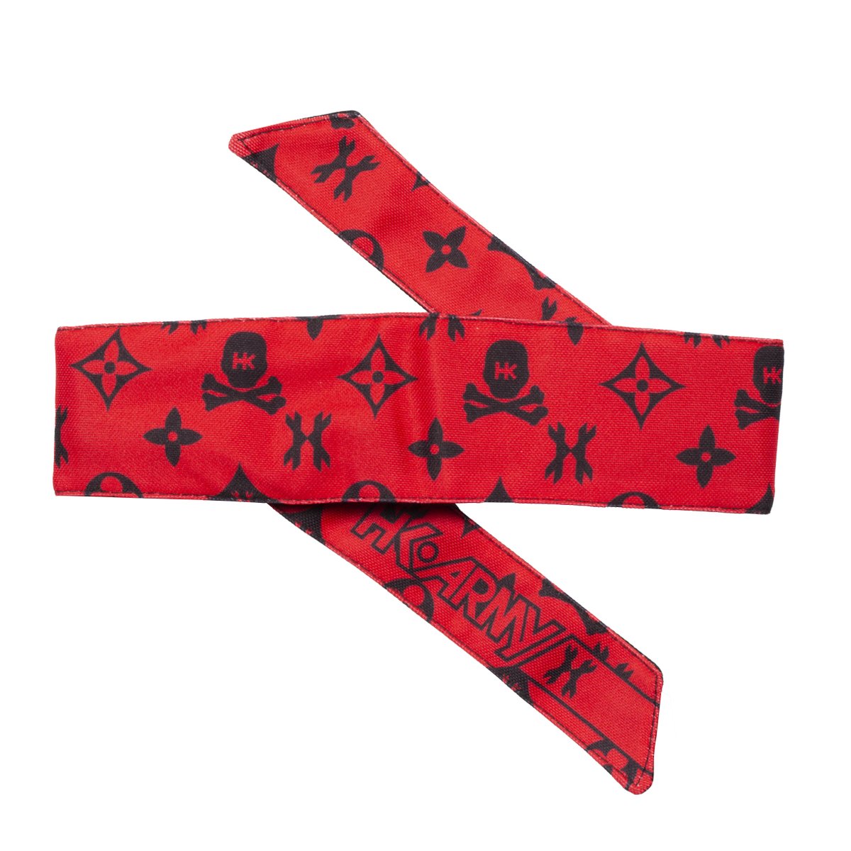 HK Army Monogram Red/Black Headband