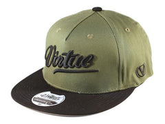 Virtue Renegade All Star Fitted Hat - Black / Olive Drab