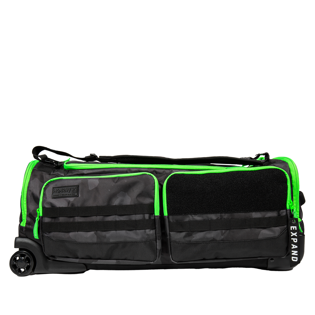 HK Army Expand 75L - Roller Gear Bag - Shroud Neon Green