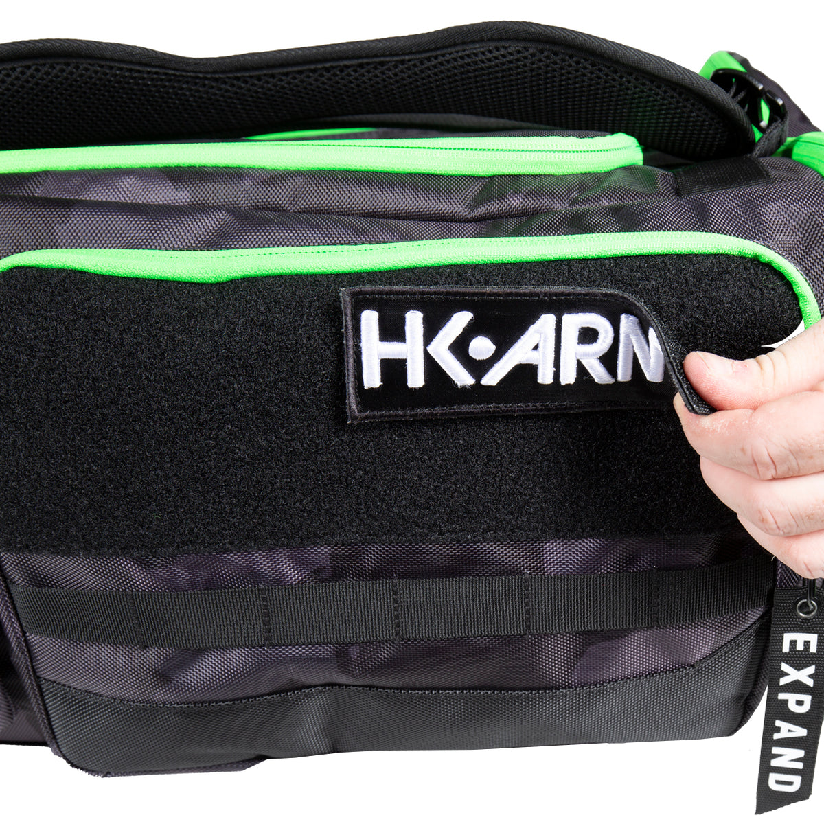 HK Army Expand 75L - Roller Gear Bag - Shroud Neon Green