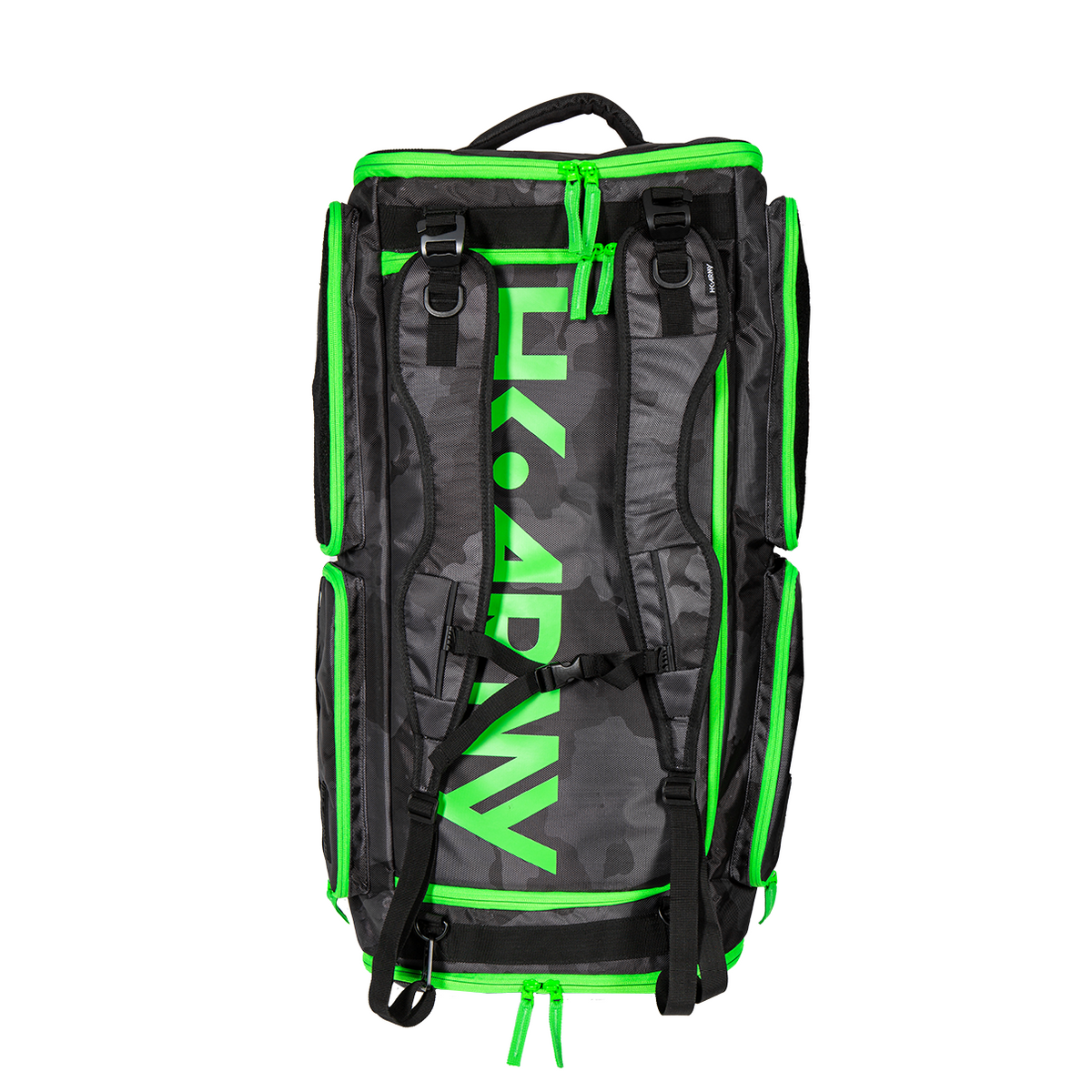 HK Army Expand 75L - Roller Gear Bag - Shroud Neon Green