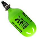 HK Army "Extra Lite" Carbon Fiber Tank - Standard Reg - RUSH - 68/4500 PSI - Neon Green/Black