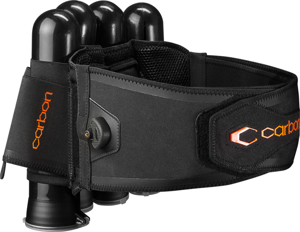 Carbon SC Harness 4 Pack - Black