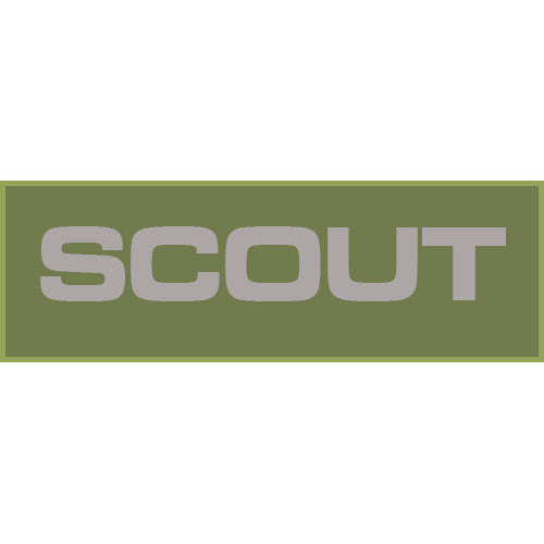 Scout Patch Large (Olive Drab)