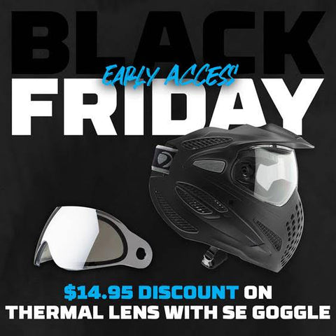 Buy a SE Goggle Single and Get $15 off Thermal Lens Upgrade