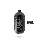 Infamous Skeleton Air "Hyperlight" Paintball Tank BOTTLE ONLY - Black / Grey - 80/4500 PSI