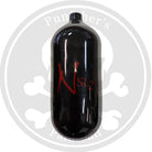 Ninja SL2 90/4500 Paintball Tank BOTTLE ONLY - Black/Red