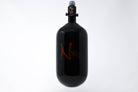 Ninja SL2 77/4500 Carbon Fiber Paintball Tank - Black/Red