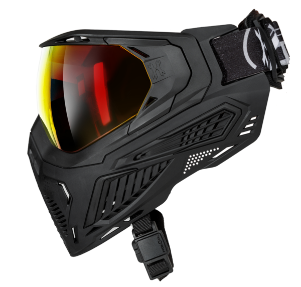 HK Army SLR Paintball Goggle - Nova (Black w/ Scorch Lens)