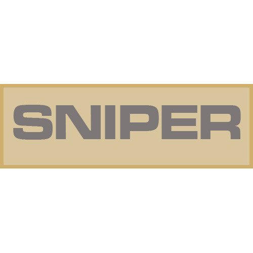 Sniper Patch Large (Tan)