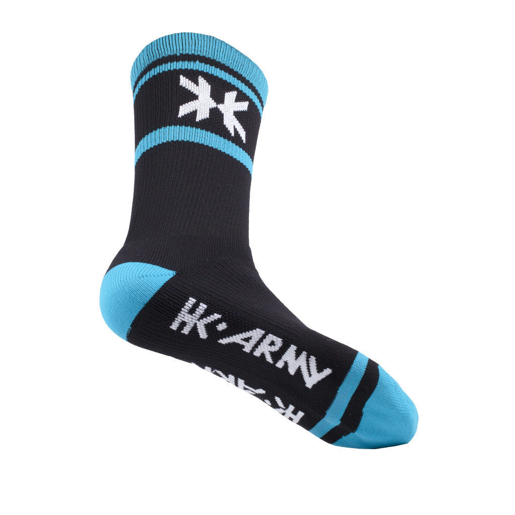 Speed Socks - Tracer - Black/Teal