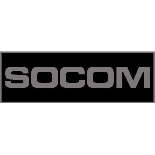 SOCOM Patch Large (Black)