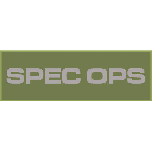 Spec Ops Patch Large (Olive Drab)