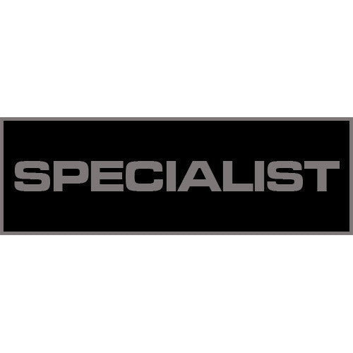 Specialist Patch Large (Black)