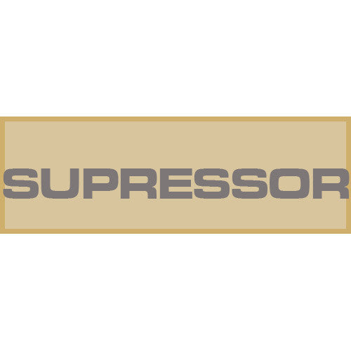 Supressor Patch Large (Tan)