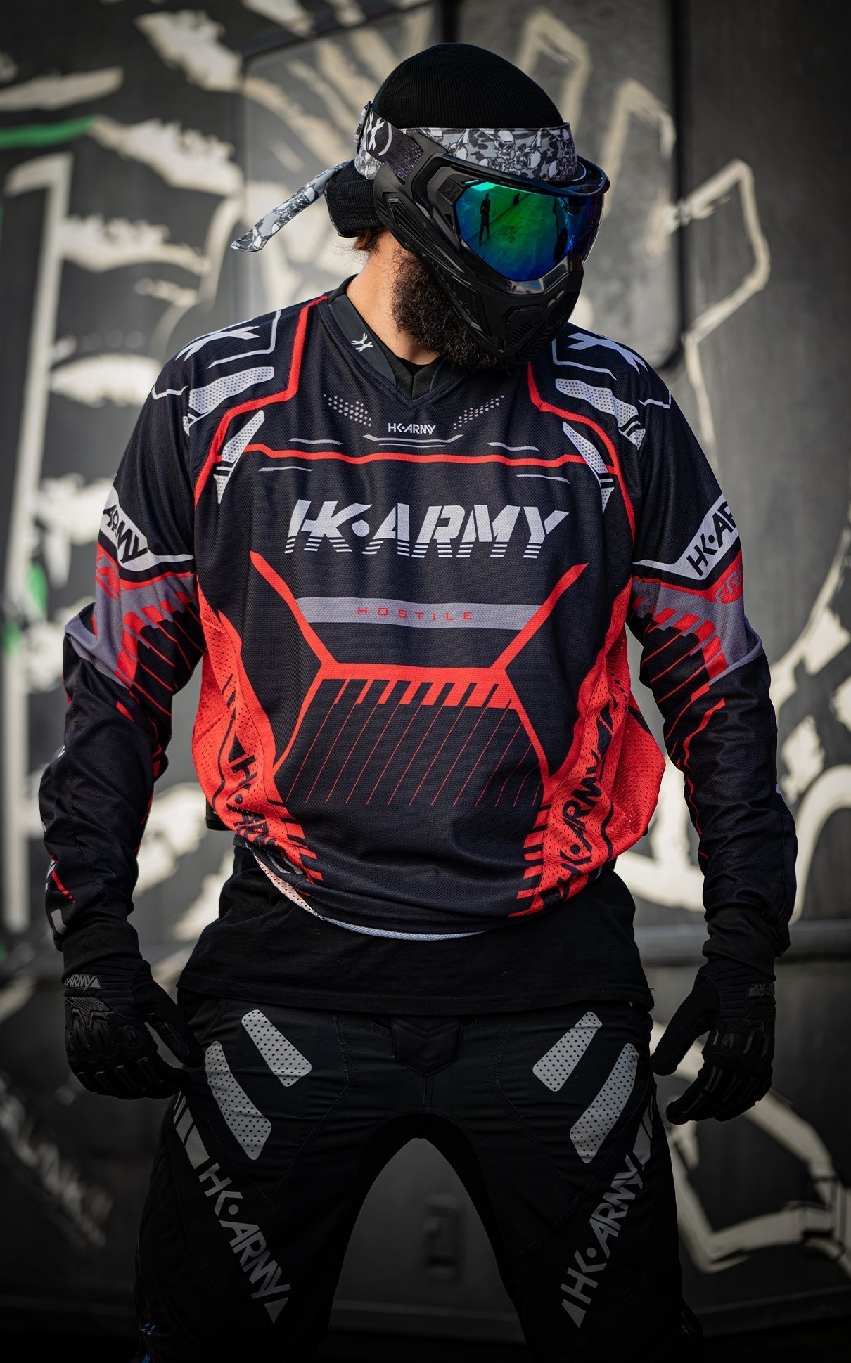 HK Army Freeline Paintball Jersey - Scorch - 3XL