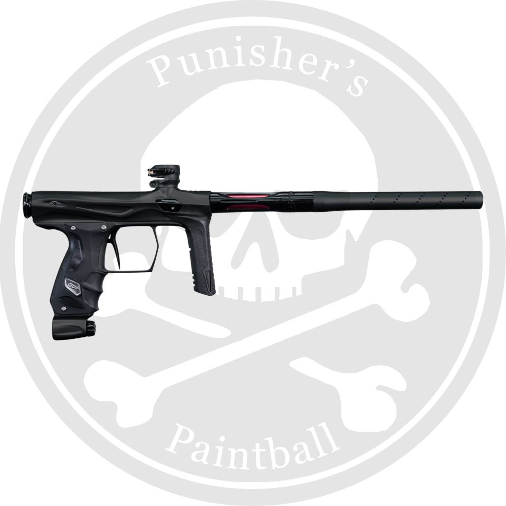 SP Shocker AMP Paintball Gun - Dust Black / Polished Black