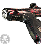 Shocker XLS Paintball Gun - Punishers Paintball Tri Color Splash - Black/Red/Silver