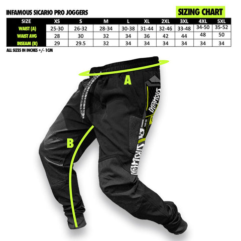 Infamous Sicario Pro Jogger Pants - Volt (Green)