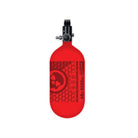 INFAMOUS AIR TANK W/ STANDARD REG - AIR PATTERN - 68CI / 4500PSI - Red/Red