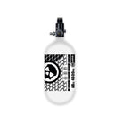 INFAMOUS AIR TANK W/ STANDARD REG - AIR PATTERN - 68CI / 4500PSI - White/Black