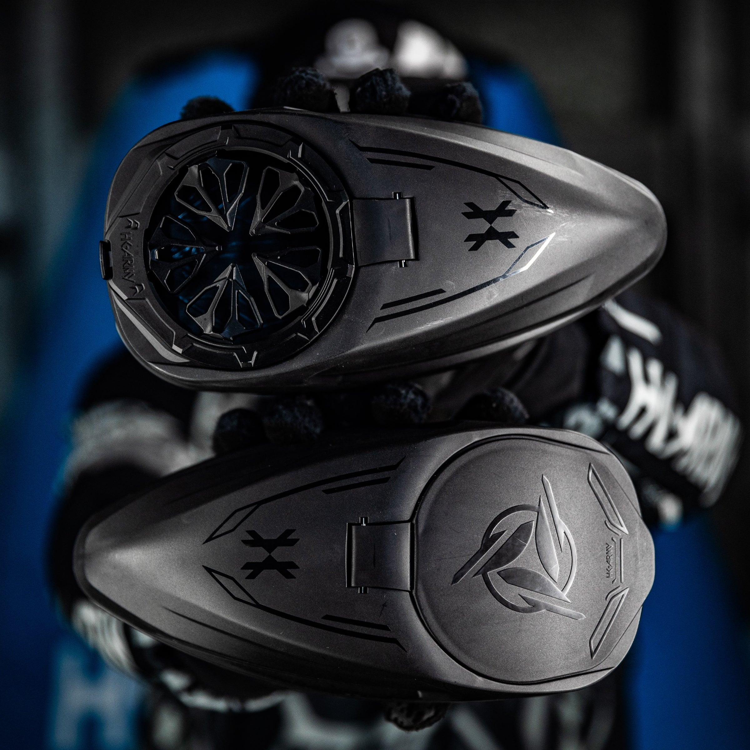 HK Army GFX Gravity-Fed Paintball Hopper Loader In Black - Foto 5