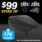 Virtue Spire IR2 Paintball Loader BUNDLE SALE - Black