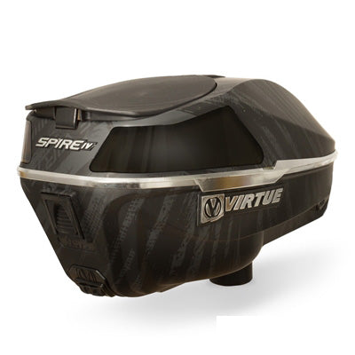 Virtue Spire 4 (IV) Paintball Loader - Graphic Black Chrome