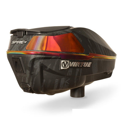 Virtue Spire 4 (IV) Paintball Loader - Graphic Black Fire