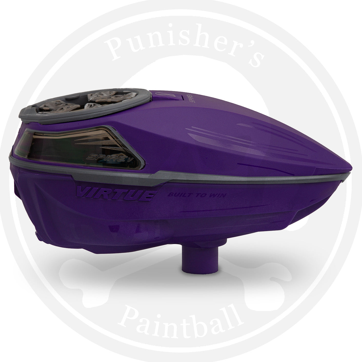 Virtue Spire 5 Paintball Loader - Purple/Grey