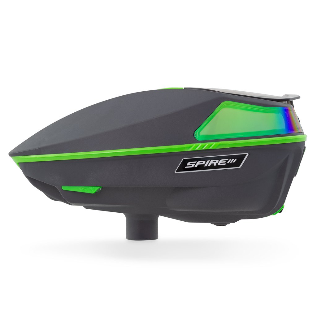 Virtue Spire 3 Paintball Loader - Emerald