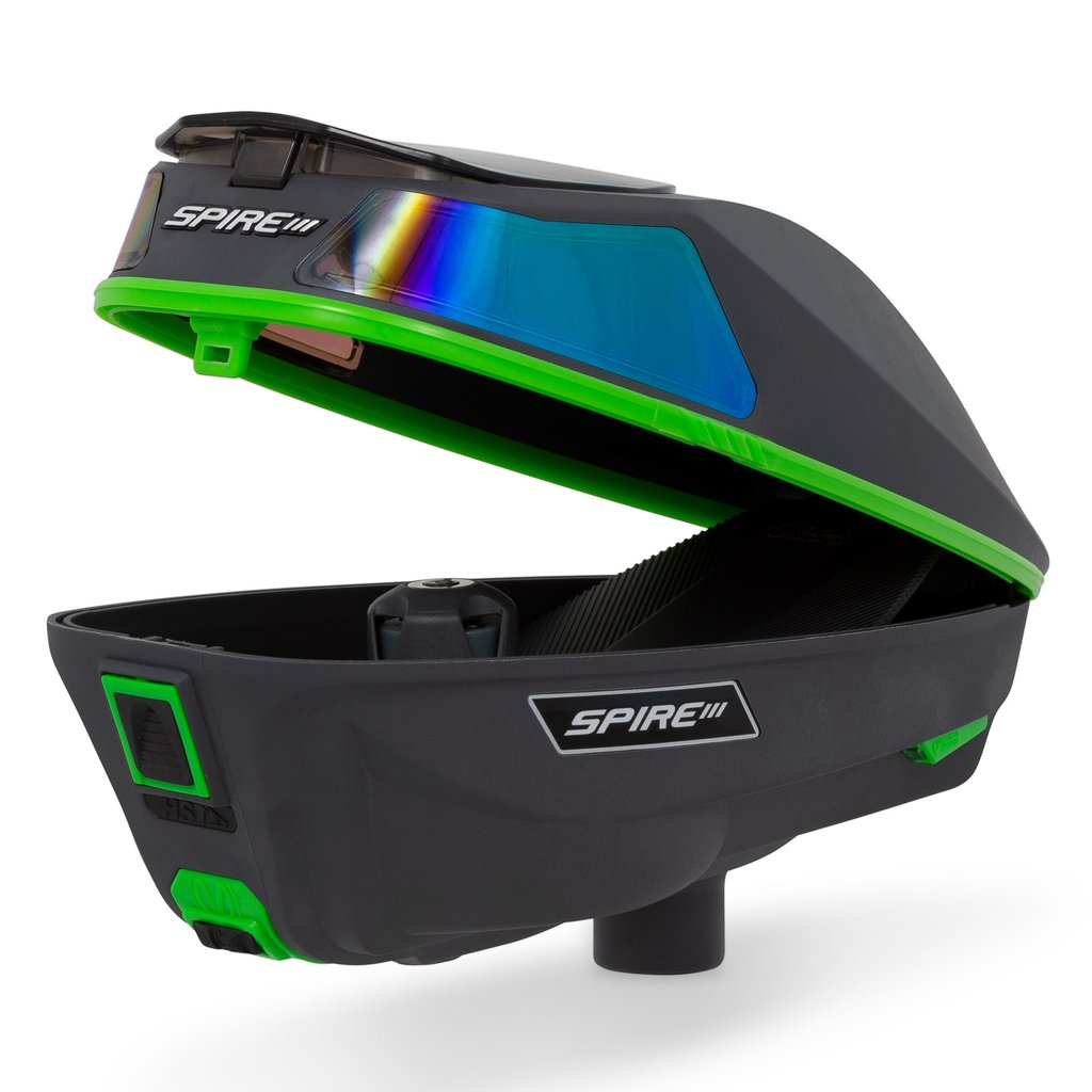 Virtue Spire 3 Paintball Loader - Emerald